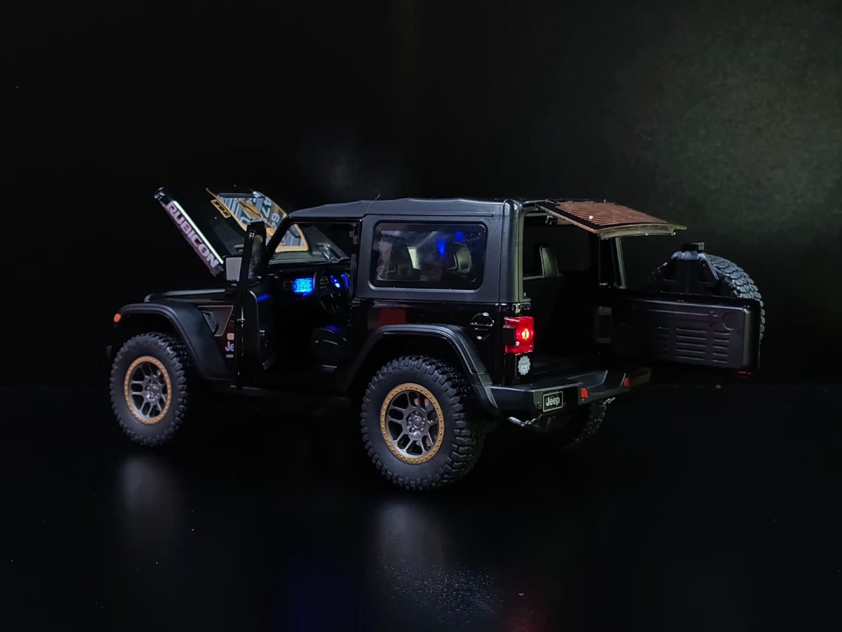 Jeep Rubicon Negro - Imagen 2