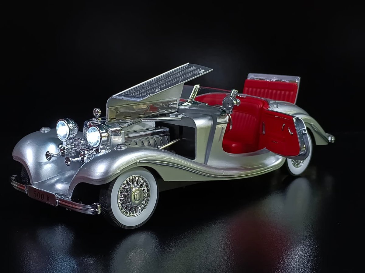 Mercedes Benz 500 K Gris - Imagen 2