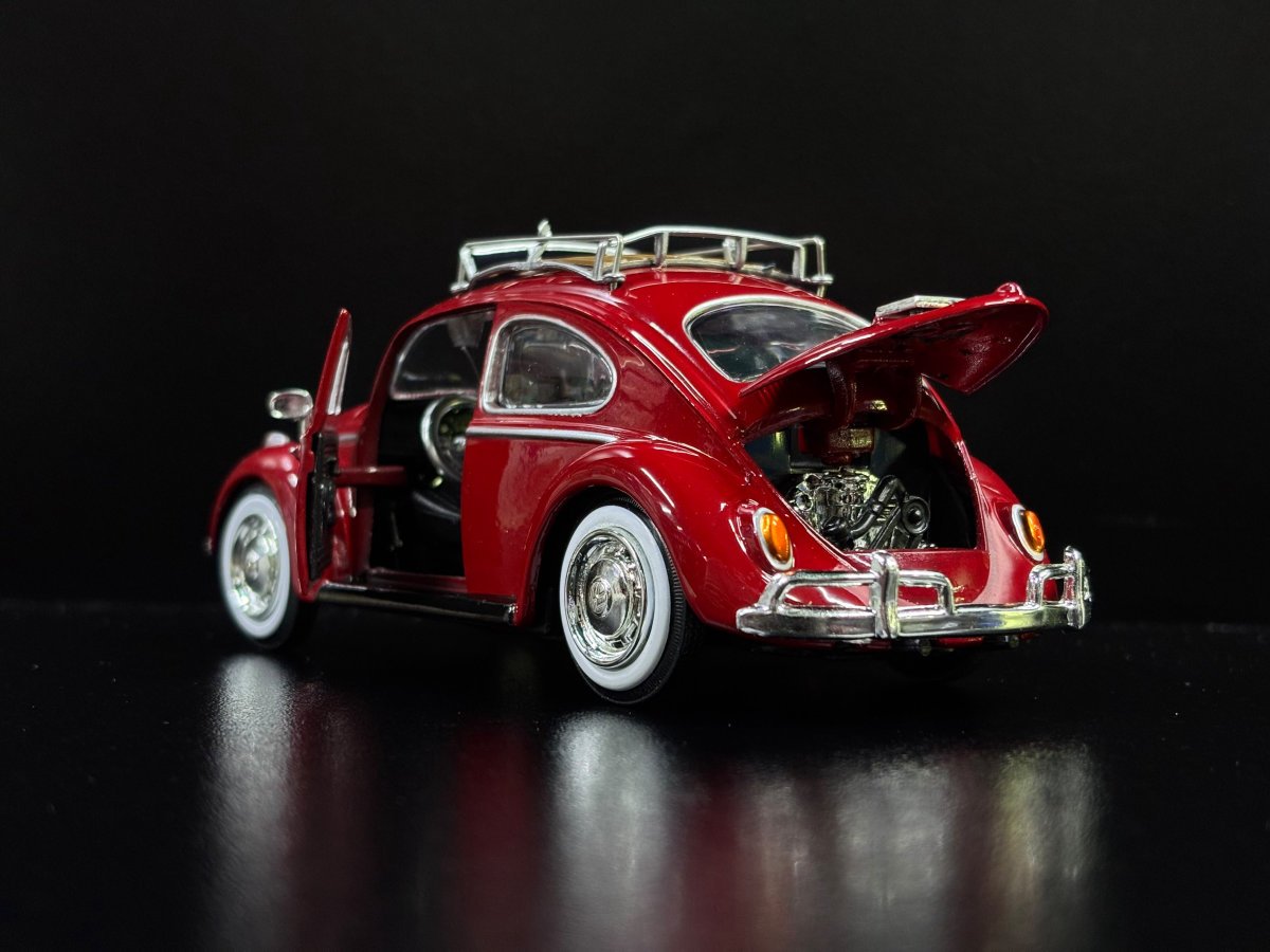 Volkswagen Beatle con parrilla burdeo - Imagen 2