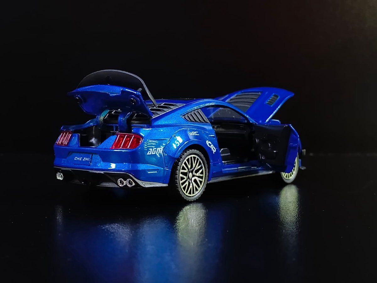 Ford Mustang Shelby Azul - Imagen 3