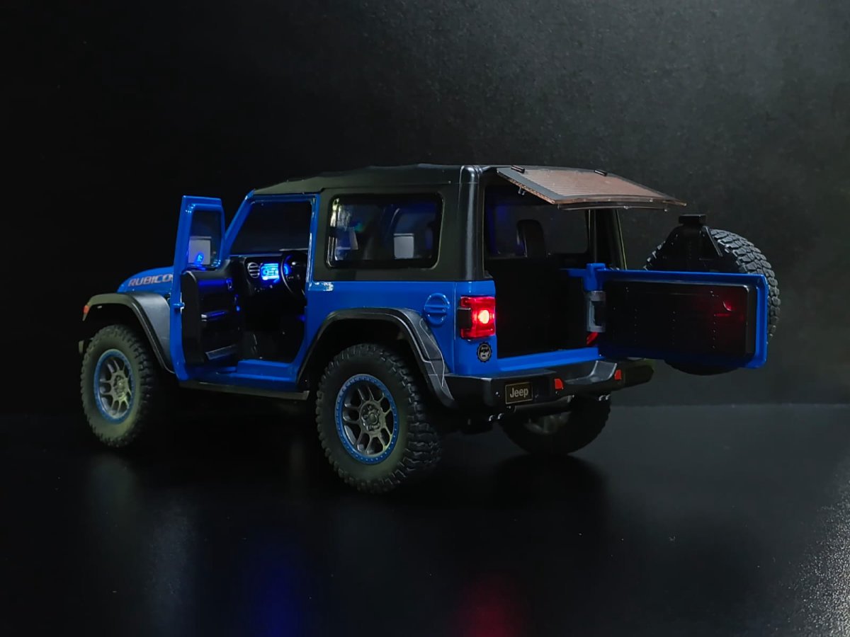 Jeep Rubicon Azul - Imagen 4