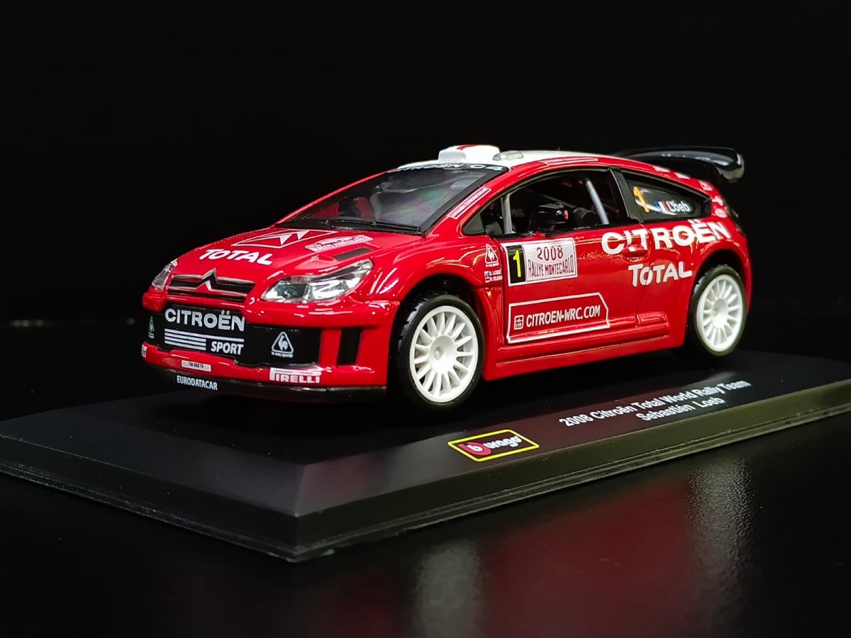 Citroen World Rally Team Sébastien Loeb – Burago 1:32