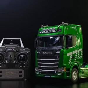 Camión Scania Radiocontrolable Verde Escala 1:18
