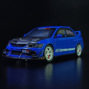 Mitsubishi Lancer Evolution Azul – Jinlifang 1:24