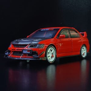 Mitsubishi Lancer Evolution Rojo – Jinlifang 1:24
